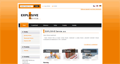 Desktop Screenshot of explosive-service.cz